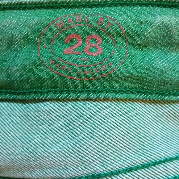 Marc by Marc Jacobs Kelly green stick skinny jeans - Picture 3 of 8